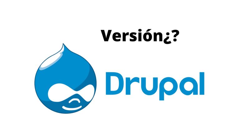 versión de drupal